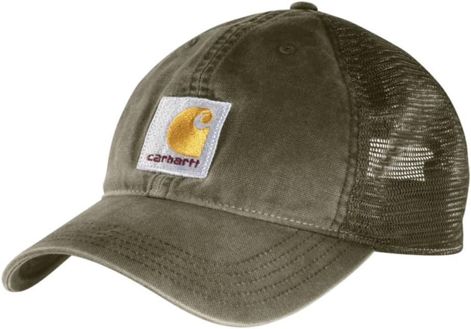 Carhartt Men’s Canvas Mesh-Back Cap