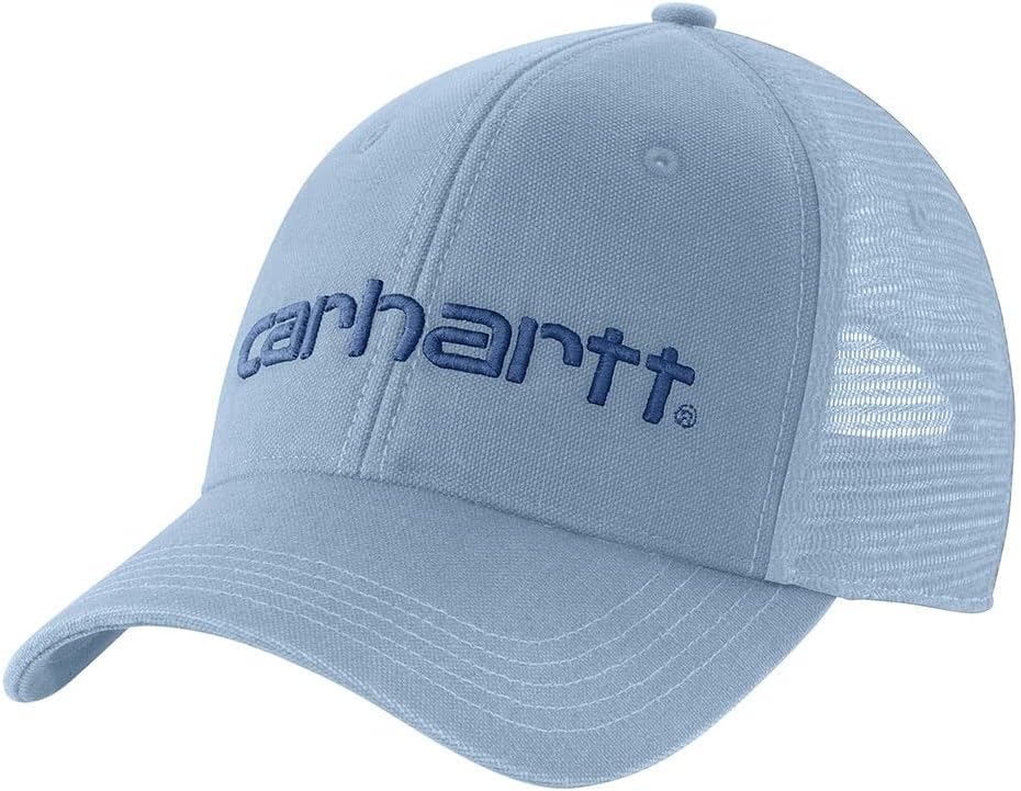 Carhartt Men’s Canvas Mesh-Back Logo Graphic Cap