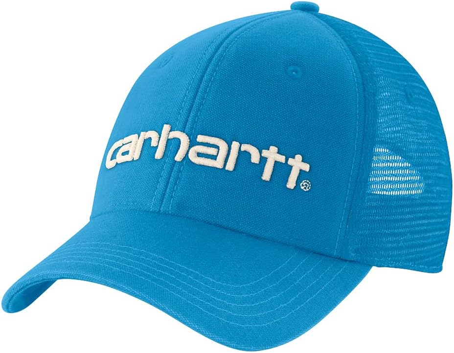 Carhartt Men’s Canvas Mesh-Back Logo Graphic Cap
