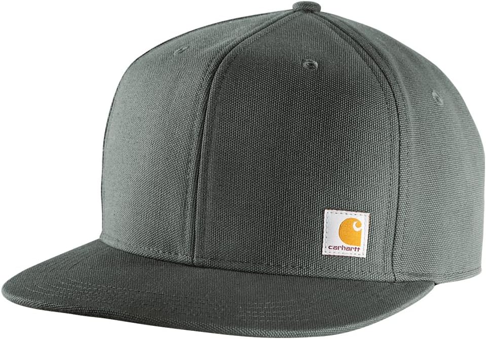 Carhartt Men’s Firm Duck Flat Brim Cap