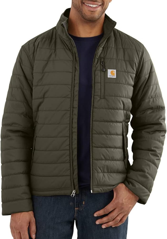 Carhartt Men’s Rain Defender Relaxed Fit Lightweight Insulated Jacket