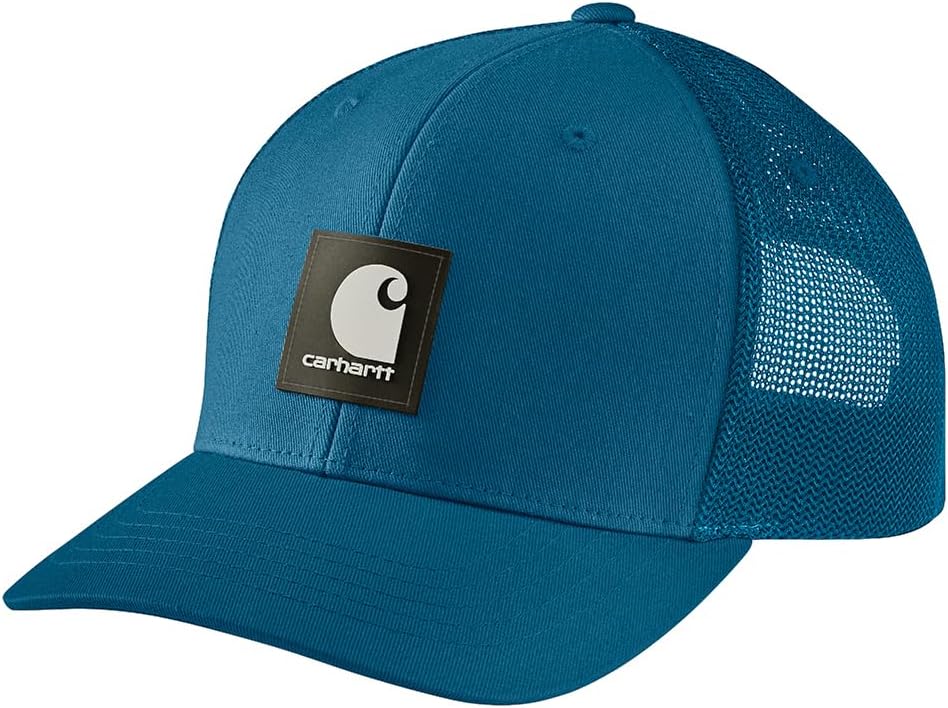 Carhartt Men’s Rugged Flex Twill Mesh-Back Logo Patch Cap