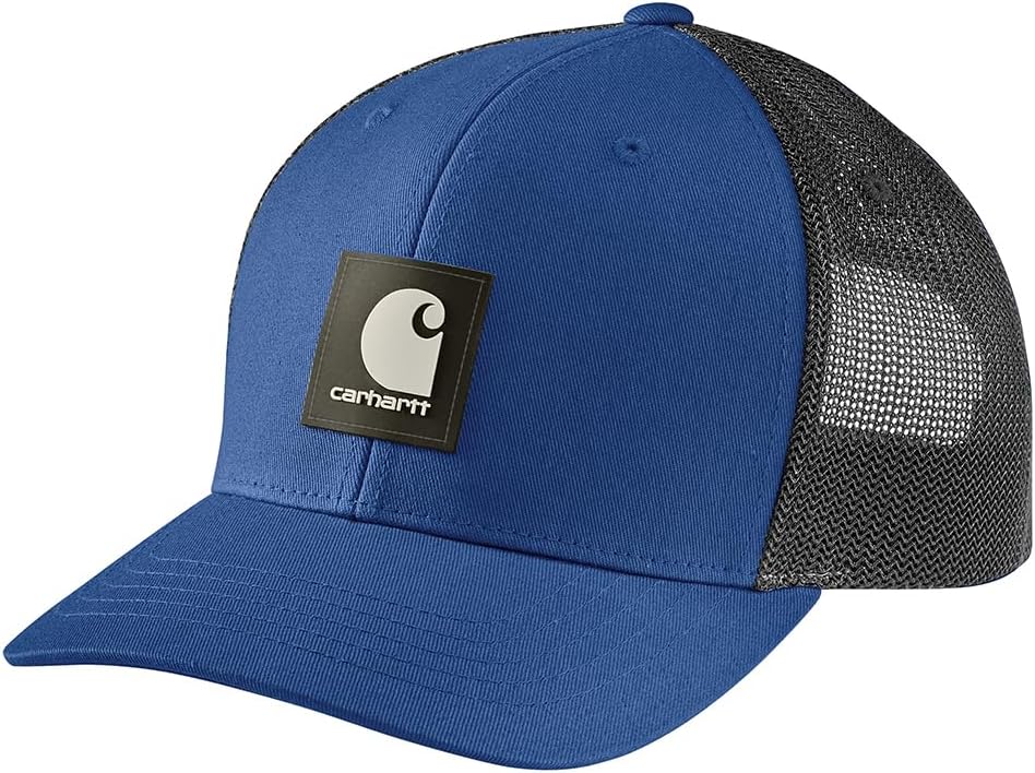 Carhartt Men’s Rugged Flex Twill Mesh-Back Logo Patch Cap