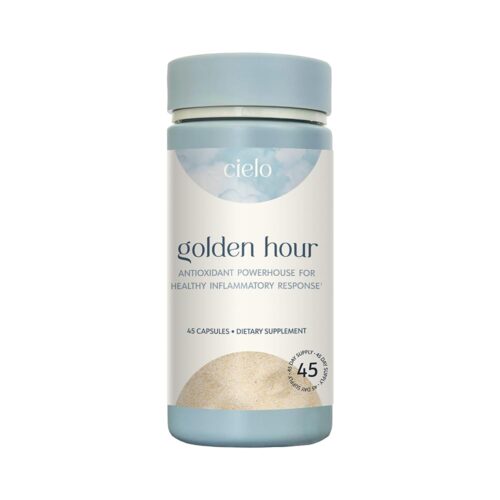Cielo Golden Hour - Antioxidant Supplement for Healthy Immune System Response - Nutritional Antioxidant Blend for Women and Men (45 Day Supply)