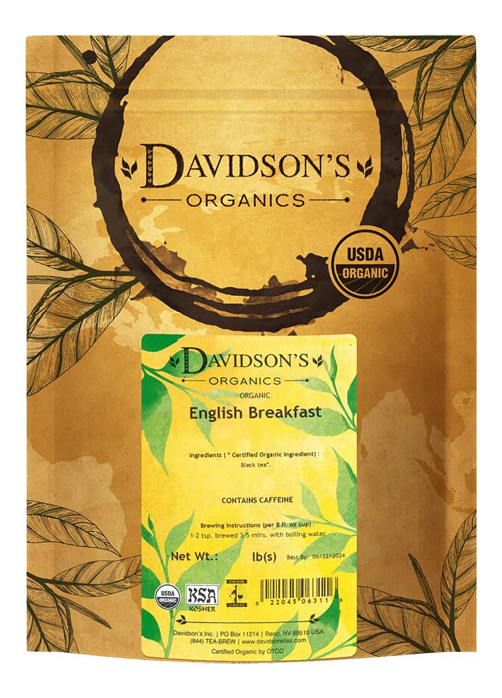 Davidson’s Tea Bulk, English Breakfast, 16 Ounce