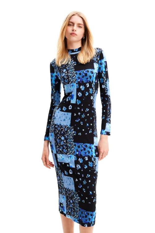 Desigual Women's Dress Long Sleeve