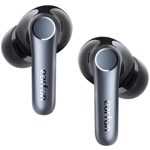 EarFun Air Pro 4 Adaptive Hybrid Noise Canceling Wireless Earbuds, Qualcomm Snapdragon Sound, aptX™ Lossless, 6 Mics AI CVC 8.0 Call, LDAC Hi-Res Audio, 52H Playtime, Bluetooth...