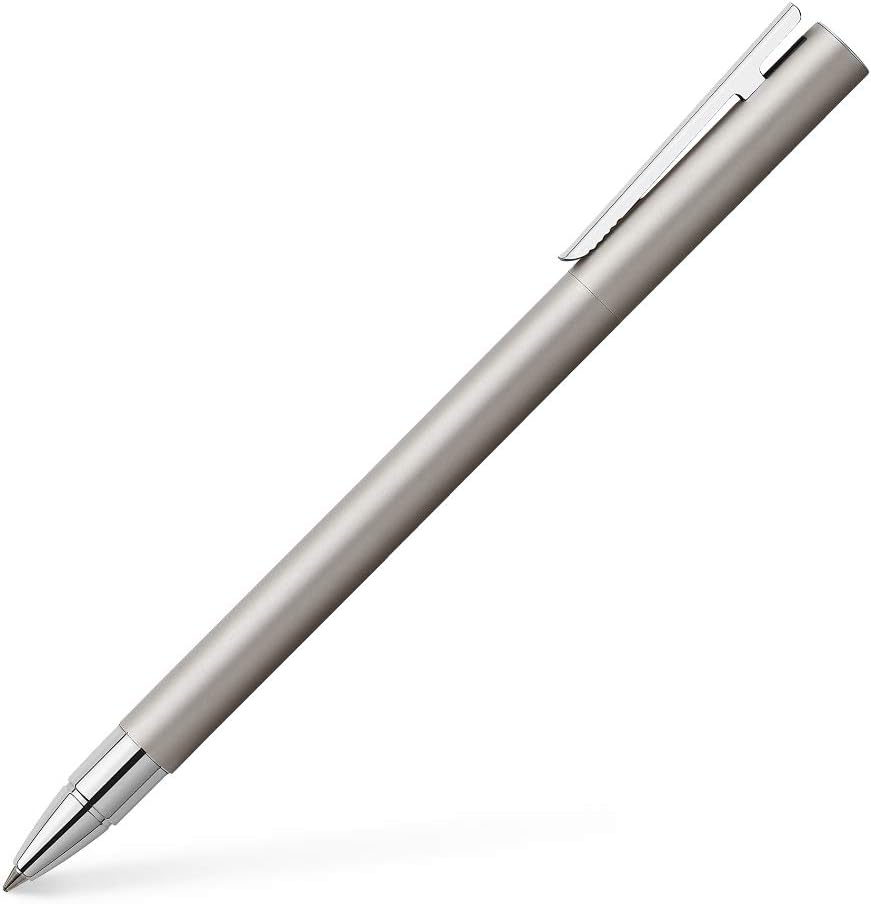 Faber-Castell 342104 Neo Slim Stainless Steel Rollerball Pen