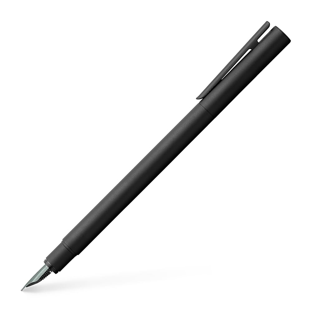 Faber-Castell 342300 Neo Slim M Fountain Pen – Black
