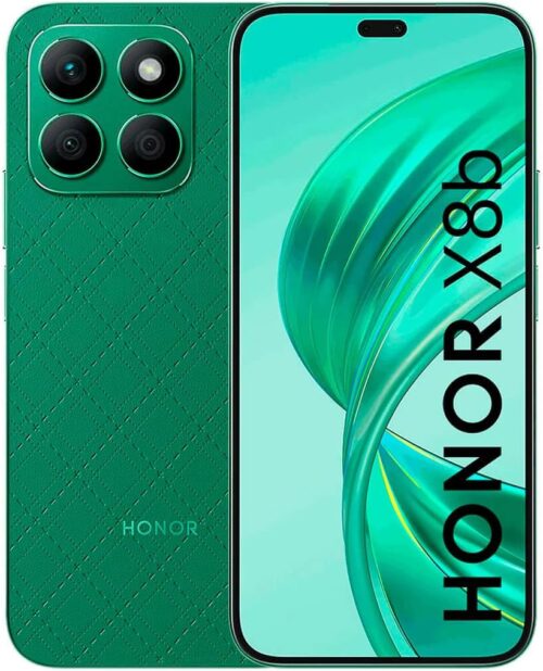Honor X8b Dual SIM 256GB ROM + 8GB RAM (GSM ONLY | NO CDMA) Factory Unlocked 4G/LTE Smartphone (Glamorous Green) - International Version