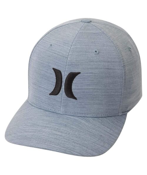 Hurley Mens WSL DriFIT Cutback Grey Cap S/M 474-Blueforce