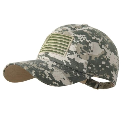IIN American Flag Baseball Cap for Men Women Low Profile USA Army Tactical Operator Military Plain Dad Hat