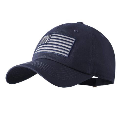IIN American Flag Baseball Cap for Men Women Low Profile USA Army Tactical Operator Military Plain Dad Hat