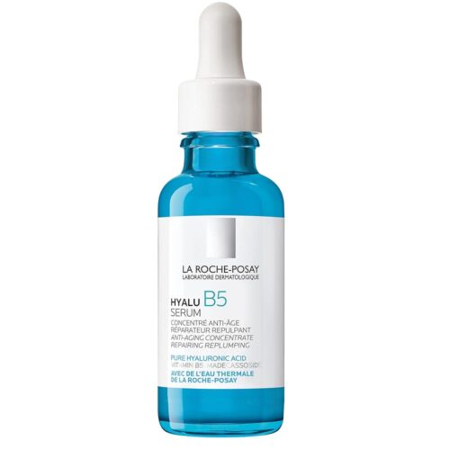 La Roche-Posay Hyalu B5 Pure Hyaluronic Acid Serum for Face, with Vitamin B5, Anti-Aging Serum for Fine Lines and Wrinkles, Hydrating Serum to Plump and Repair Dry Skin, Safe on...