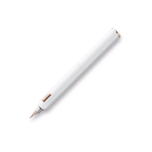 Lamy L81WH-EF Fountain Pen, EF, Extra Fine Point, Dialog CC, White, Dual Use Type, Genuine Import