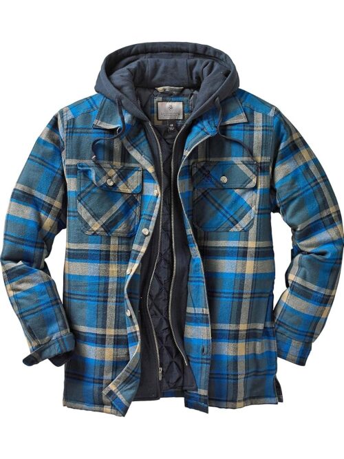 Legendary Whitetails Men's Maplewood Hooded Shirt Jacket
