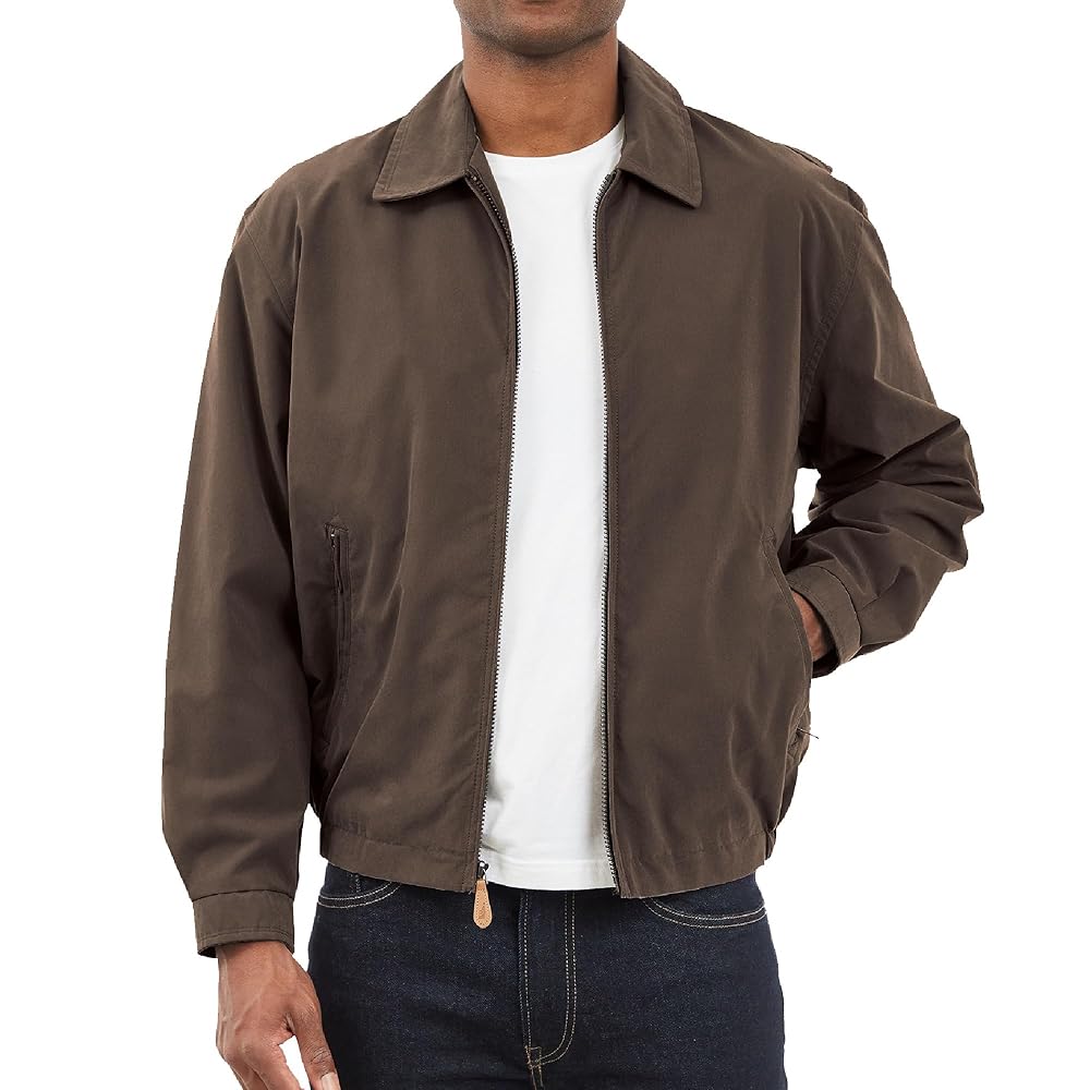 LONDON FOG Men’s Auburn Zip-Front Golf Jacket (Regular & Big-Tall Sizes)