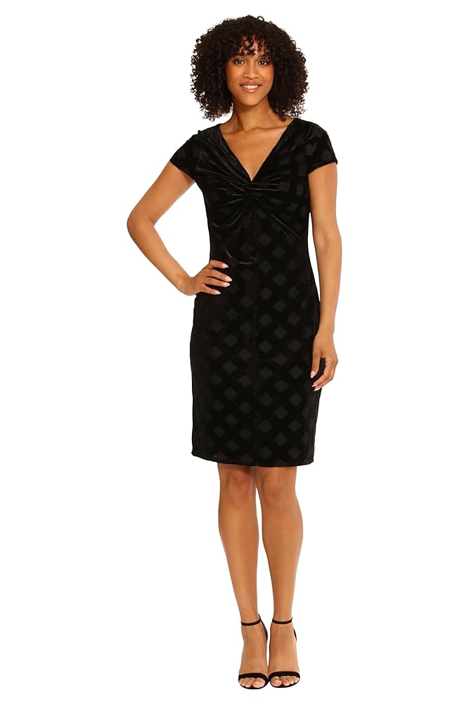 Maggy London Women’s Holiday Sequin Dress Event Occasion Cocktail Party Guest of