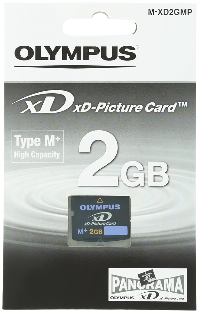 OLYMPUS 2GB XD Picture card Type M+ Retail Package