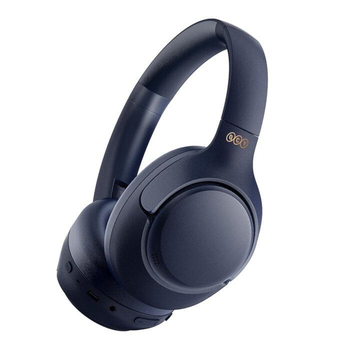QCY H3 ANC Bluetooth Headphones Over Ear, Active Noise Cancelling Bluetooth 5.4 Headphones with Microphones, Hi-Res Audio Sound, Multipoint Connection, 60H Playback, Custom EQ...