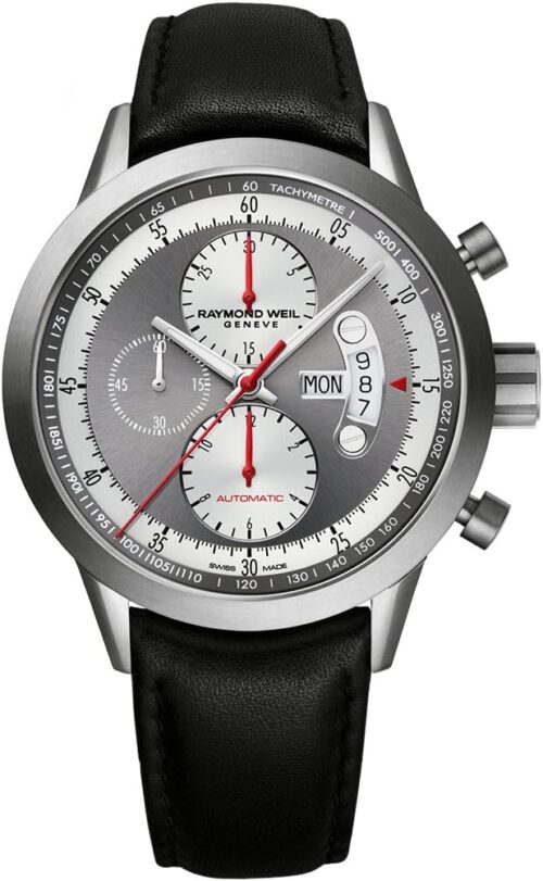 Raymond Weil Men's 7745-TIC-05659 Analog Display Swiss Automatic Black Watch