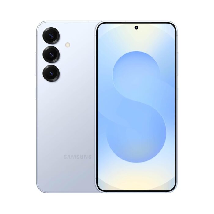 SAMSUNG Galaxy S25 Cell Phone, 128GB AI Smartphone, Unlocked Android, AI Camera, Fast Processor, ProScaler Display, Long Battery Life, 2025, Icyblue