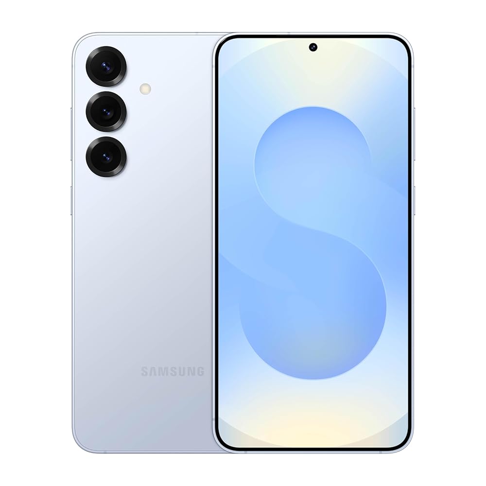 SAMSUNG Galaxy S25+ Cell Phone, 256GB AI Smartphone, Unlocked Android, AI Camera, Fast Processor, ProScaler Display, Long Battery Life, 2025, Icyblue