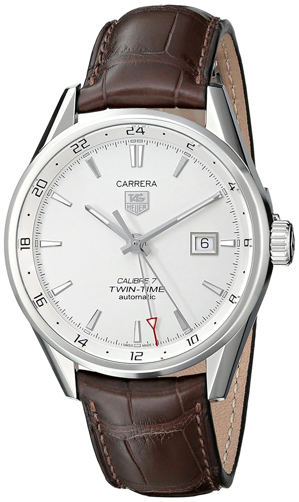 TAG Heuer Men’s WAR2011.FC6291 Carrera Analog Display Swiss Automatic Brown Watch