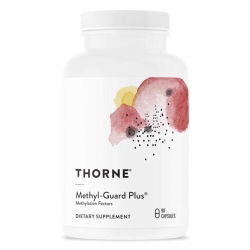 THORNE Methyl-Guard Plus - Active folate (5-MTHF) with Vitamins B2, B6, and B12 - Supports methylation and Healthy Level of homocysteine - Gluten-Free, Dairy-Free, Soy-Free - 90...