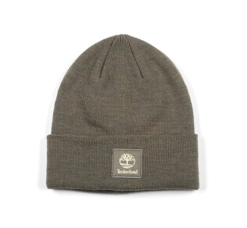 Timberland Men's Cuffed Beanie with Tonal Patch