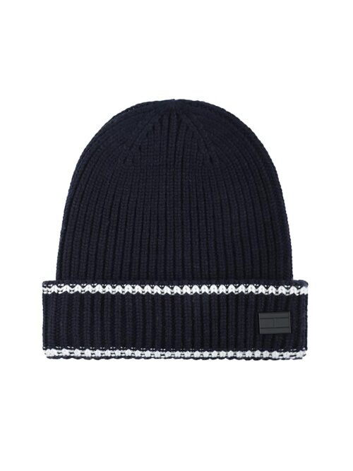 Tommy Hilfiger Men's Varsity Skeleton Plate Cuff Hat