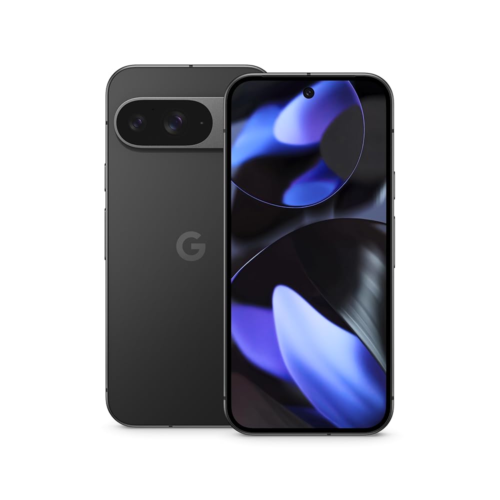 Google Pixel 9 – Unlocked Android Smartphone with Gemini, 24-Hour Battery, Advanced Camera, and 6.3″ Actua Display – Obsidian – 256 GB