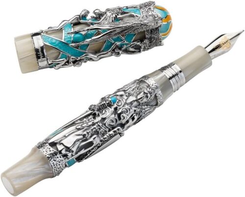 Montegrappa My Guardian Angel Silver Medium Point Fountain Pen