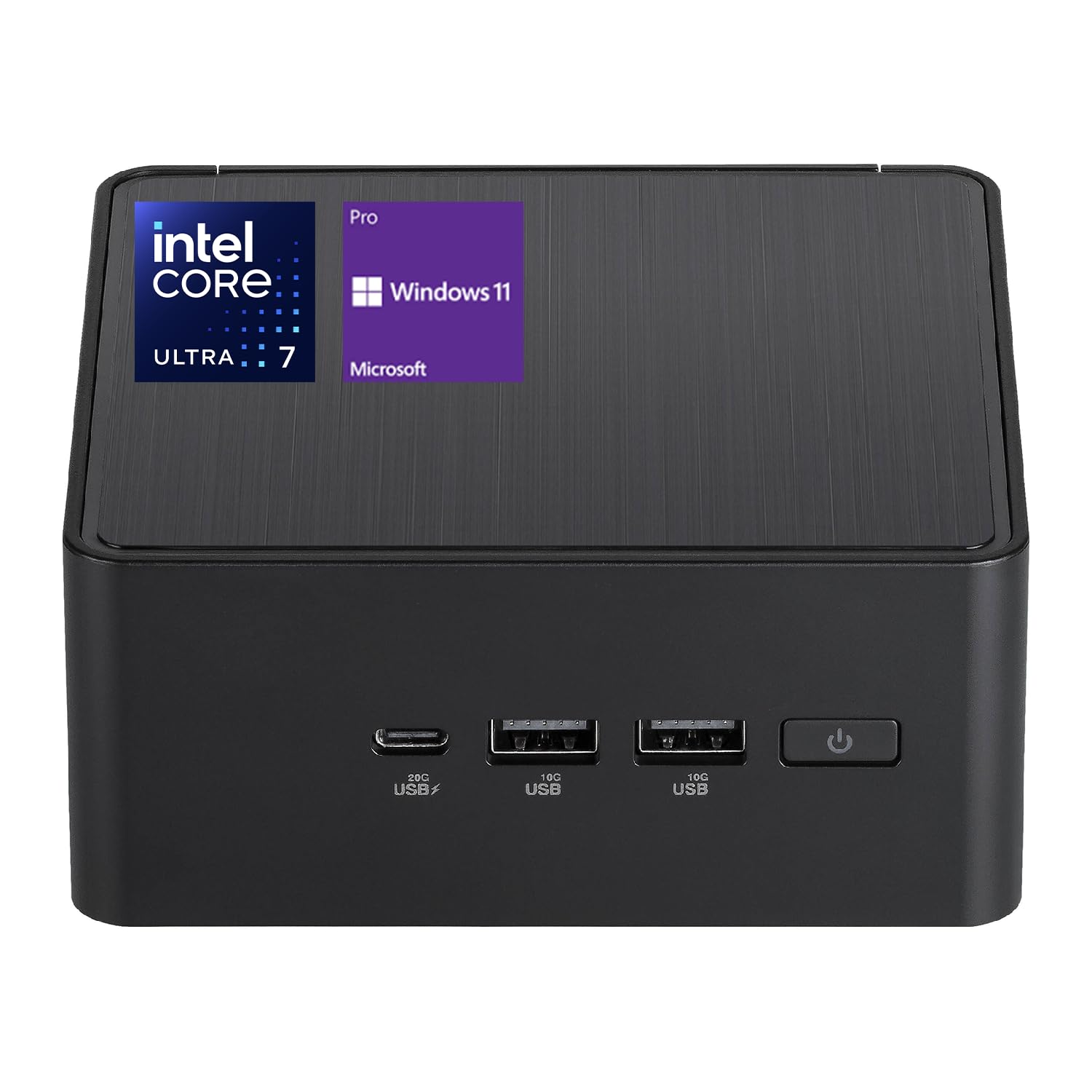 ASUS NUC 14 Pro AI Mini PC, Ultra 7 155H Mini Desktop, 64GB DDR5 RAM, 2TB PCIe SSD, Thunderbolts, HDMI, RJ-45, Wi-Fi 6, Windows 11 Pro, Black, Support AI/8K/Gaming