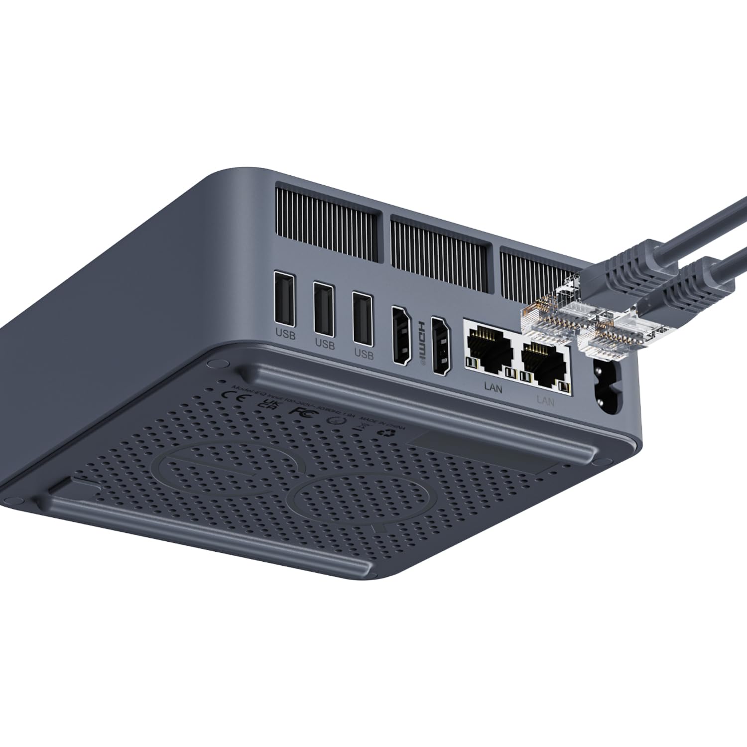 Beelink EQI Mini PC W11 Pro, i5-12450H(8C/12T up to 4.4 GHz), 32GB DDR4 1TB NVME SSD with Intel UHD Graphics Built in PSU WiFi 6/BT5.2/Dual Display Mini PC Computer