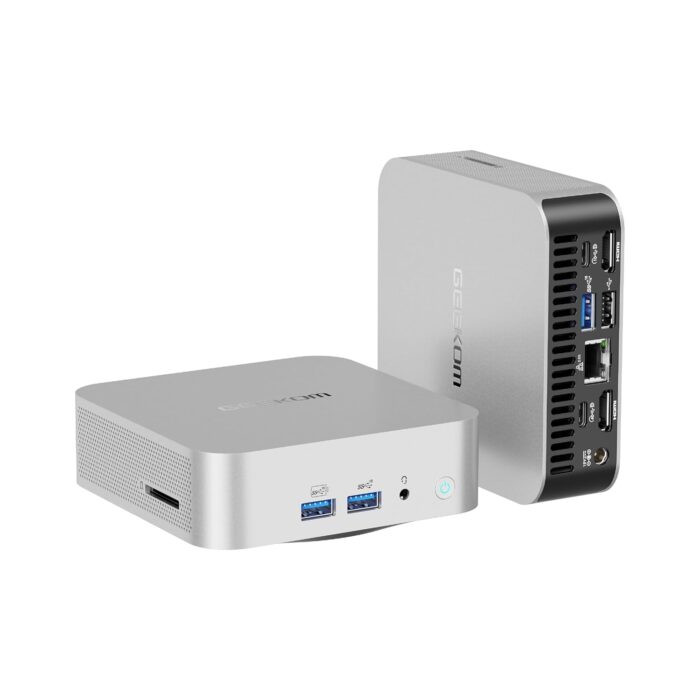 GEEKOM A7 Mini PC, AMD Ryzen 9 7940HS Mini PC Windows 11 Pro (8 Core 16 Threads, up to 5.2GHz) 32 GB DDR5 2TB PCIe Gen4 SSD Mini Computer | AMD Radeon 780M | BT5.2 | Wi-Fi 6E |...