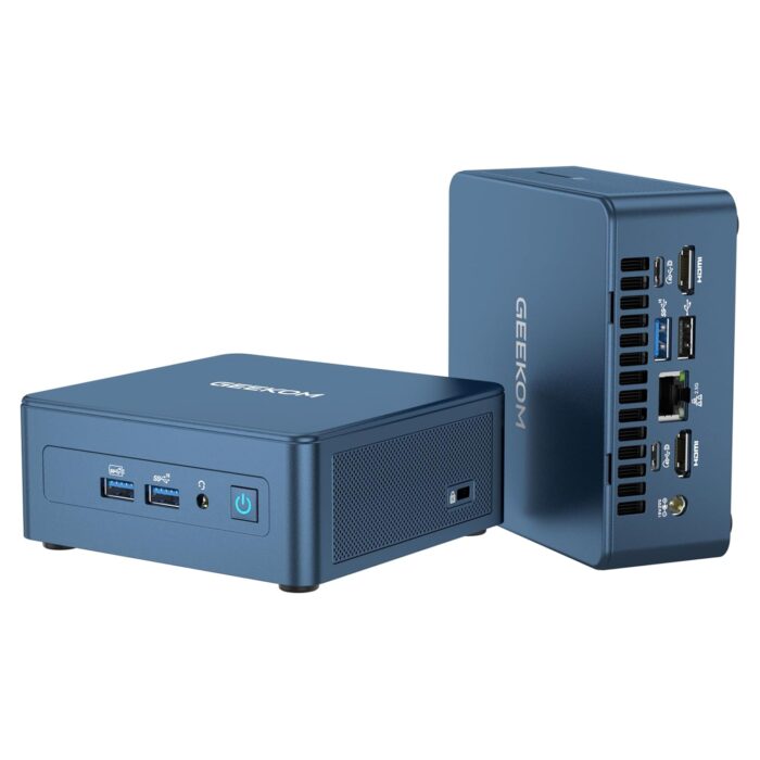 GEEKOM IT12 Mini PC, 12th Gen Intel i9-12900HK NUC12 Mini Computers(14C/20T,Up to 5GHz), 32GB DDR4 RAM & 1TB PCIe Gen 4 SSD, Windows 11 Pro Mini Desktop, 8K/Quad...