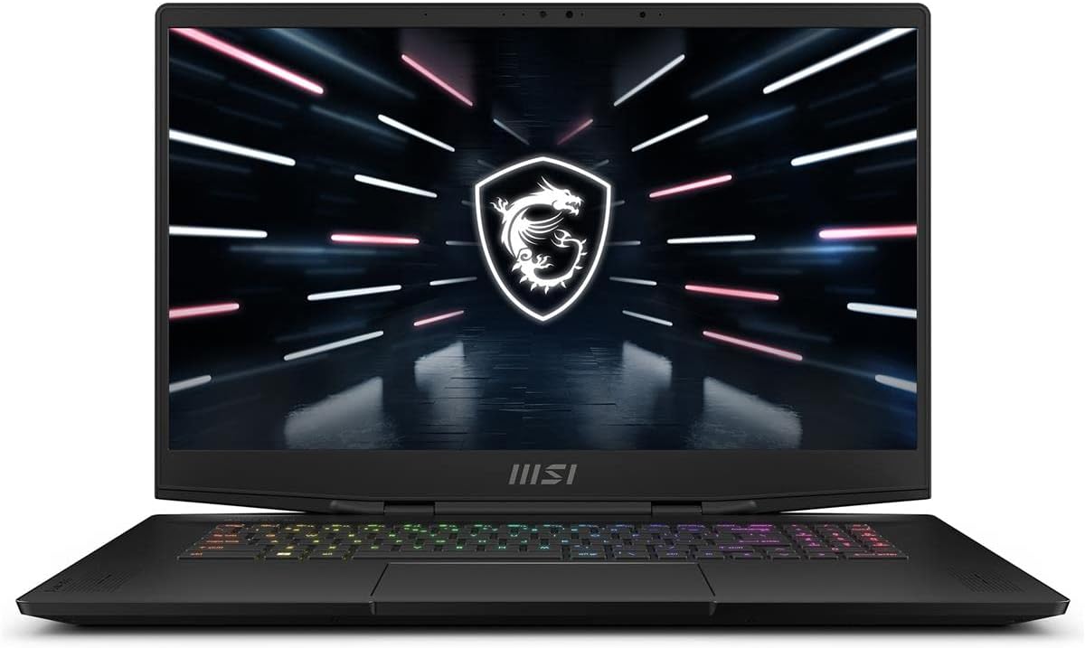 MSI Stealth GS77 17.3″ UHD 4K 120Hz Ultra Thin & Light Gaming Laptop: Intel Core i9-12900H RTX 3080 Ti 32GB DDR5 1TB NVMe SSD, USB-Type C, Thunderbolt 4, CNC Aluminum, Win11…