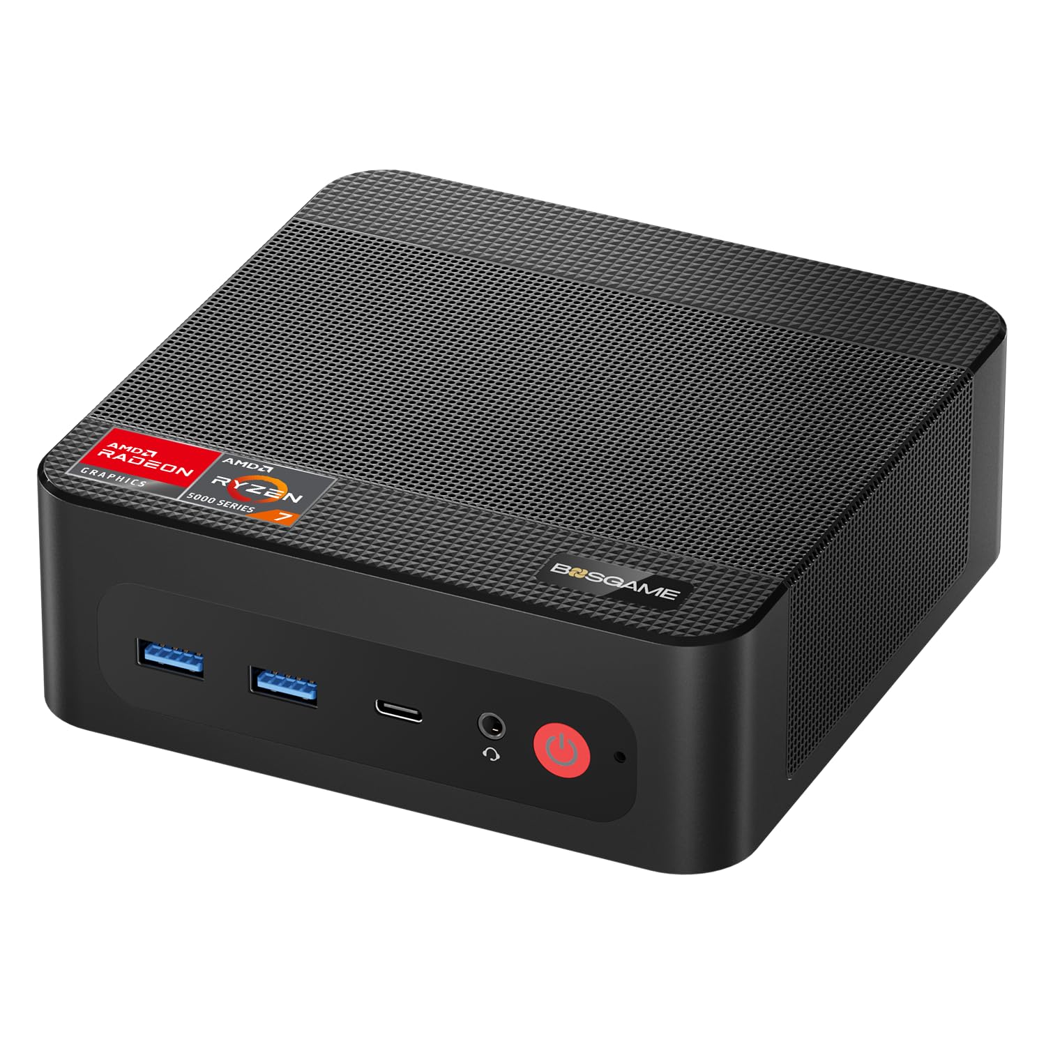 P4 Mini PC, AMD Ryzen 7 5825U Mini Gaming Computer (8C/16T, up to 4.3GHz) 32GB RAM, 1TB M.2 NVMe SSD, Triple Display Mini Desktop PC, Dual 2.5G LAN Ports, WiFi 6E, BT 5.2