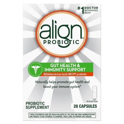 Align Gut Health & Immunity Probiotic, Daily Digestive Support for Women and Men, Helps Support Immune and Digestive Health, 28 Capsules