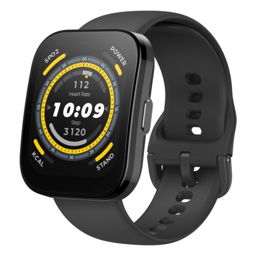 Amazfit Bip 5 Smart Watch 46mm, GPS, Amazon Alexa Built-in, Bluetooth Calling, 10-Day Battery, Heart-Rate & VO2 Max, Sleep Health Monitoring, AI Fitness Tracker App, for Android...