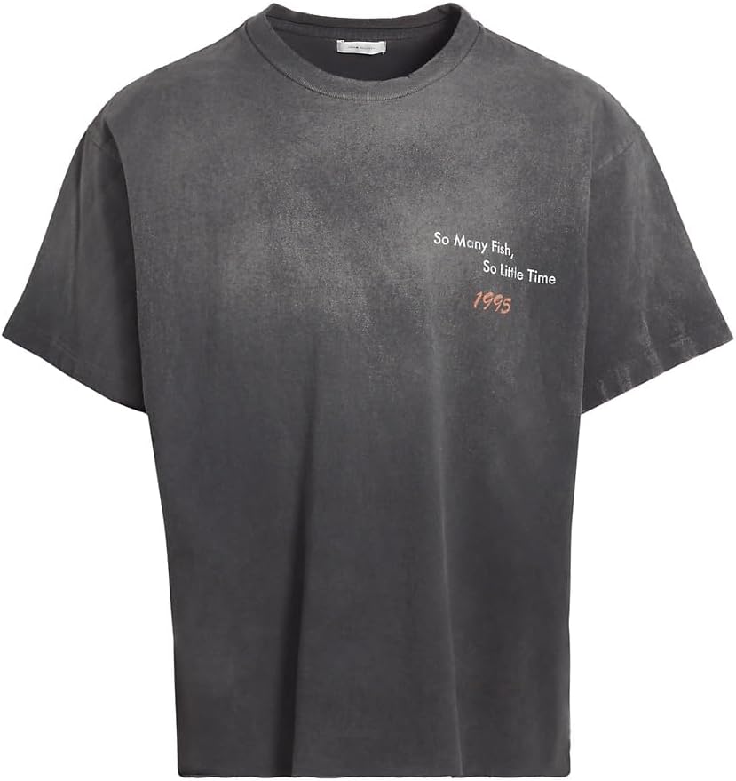 John Elliott, Casting Season Odeon Crewneck T-Shirt : Luxury Stores