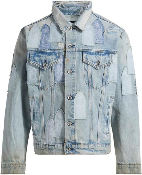 Amazon.com: Who Decides War, O - Patched Arch Denim Jacket : Luxury Stores