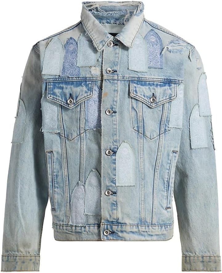 Who Decides War, O – Patched Arch Denim Jacket