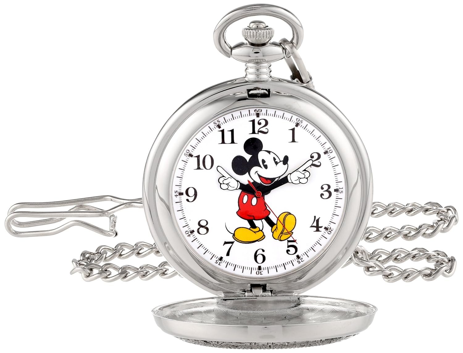 Disney Mickey Mouse Adult Pocketwatch Analog Quartz Watch