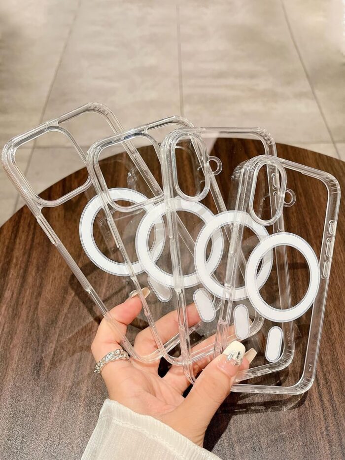 for iPhone 14 Pro Case Clear, Compatible with MagSafe, Scratch-Resistant Anti-Fall Phone Case