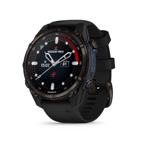Garmin Descent™ Mk3i, Dive Computer and Multisport GPS Smartwatch, Air Integration, Black