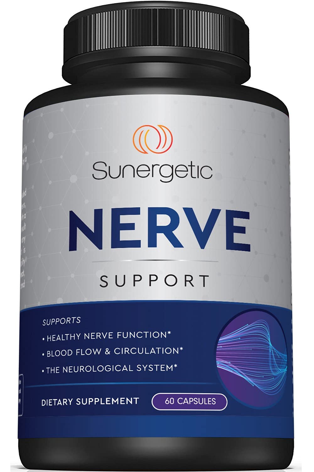 Premium Nerve Support Supplement – with Alpha Lipoic Acid (ALA) 600 mg, Acetyl-L-Carnitine (ALC) & Benfotiamine – Nerve Support Formula for Healthy Circulation, Feet, Hands &…