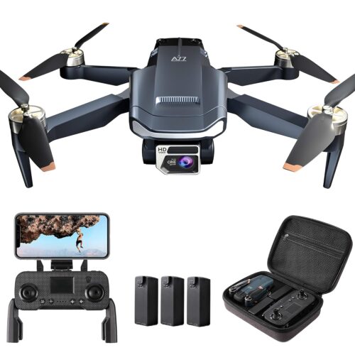 Super Enduring Brushless Motor Drone with 84 Mins Super Long Flight Time, Drone with 4K HD Camera for Beginners, CHUBORY A77 WiFi FPV Quadcopter, Follow Me, Auto Hover, Carrying...