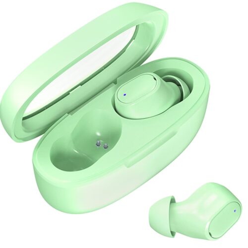 True Wireless Bluetooth Earbuds, Teal Color, Sweat Resistant, 3 EQ Sound Settings